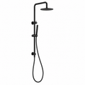 Orion Twin Shower Set Rail with Handheld Wand - Matt Black