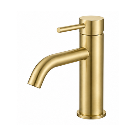 Orion Basin Mixer - Brushed Gold