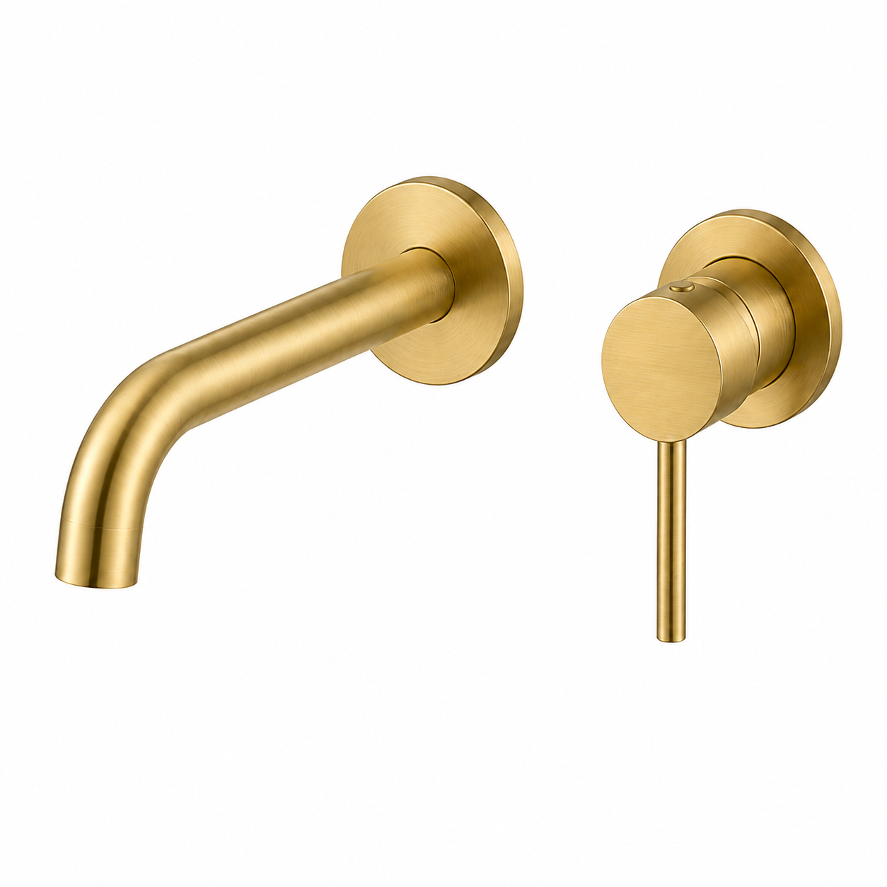 Orion Spout & Mixer Set - Brushed Gold