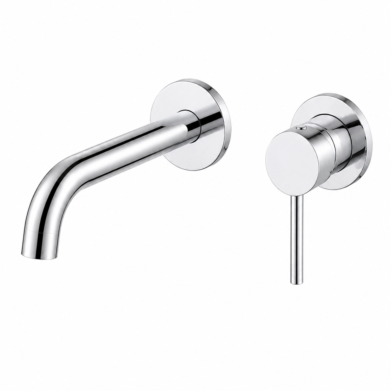 Orion Spout & Mixer Set - Chrome