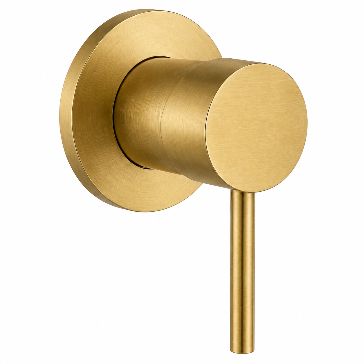 Orion Wall Mixer - Brushed Gold