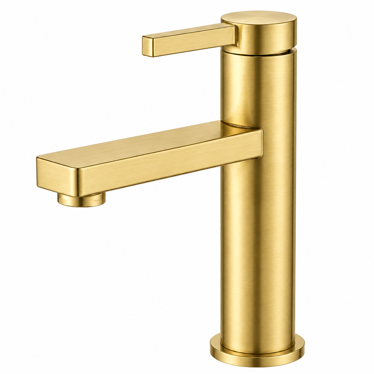 Verve Basin Mixer - Brushed Gold