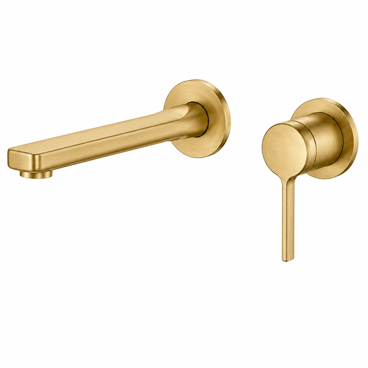 Verve Spout & Mixer set - Brushed Gold